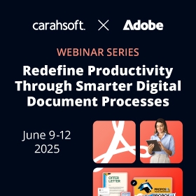 Redefine Productivity Through Smarter Digital Document Processes Event Banner
