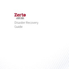 Disaster Recovery Guide