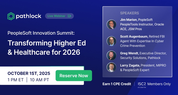 Transforming Higher Ed & Healthcare for 2026 Event Banner