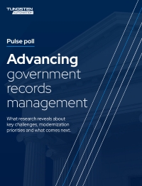 Advancing Government Records Management: What research reveals about key challenges, modernization priorities and what comes next.
