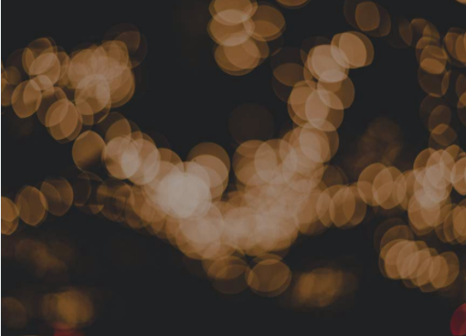 Blurred lights