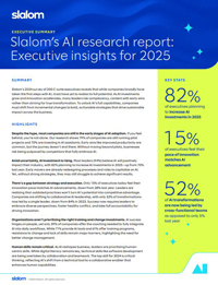 Slalom’s AI Research Report: Executive Insights for 2025