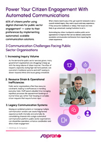 Power Your Citizen Engagement with Automated Communications