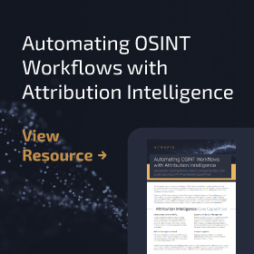 Automating OSINT Workflows with Attribution Intelligence
