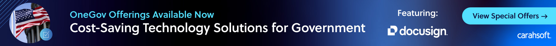 OneGov Offerings Available Now: Cost-Saving Technology Solutions for Government – Featuring Docusign - View Special Offers