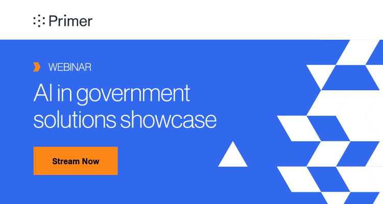 AI in Government Solutions Showcase Banner