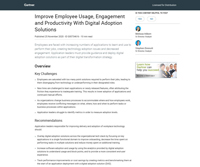 Improve Employee Usage, Engagement and Productivity with Digital Adoption Solutions