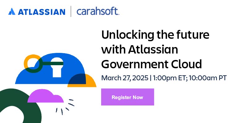 Unlocking the future with Atlassian Government Cloud Event Banner