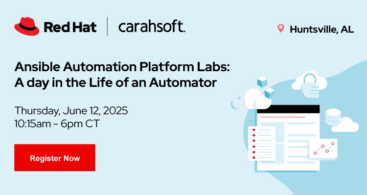 Ansible Automation Platform Labs: A Day in the Life of an Automator Event Banner