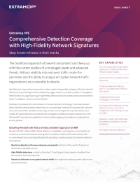 Comprehensive Detection Coverage with High-Fidelity Network Signatures