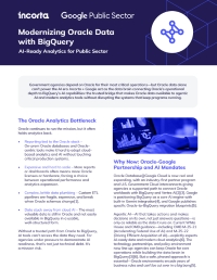 Modernizing Oracle Data with BigQuery