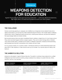 Weapons Detection for Education