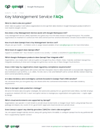 Qanapi Key Management Services