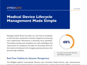 Medical Device Lifecycle Management Made Simple