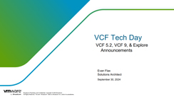 VCF Tech Day