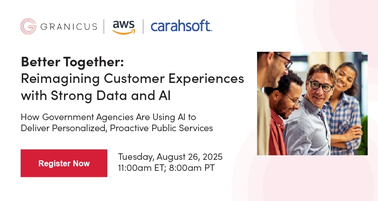 Better Together: Reimagining Customer Experiences with Strong Data and AI Event Banner