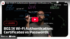 802.1X Wi-Fi Authentication Explained: Certificates vs Passwords