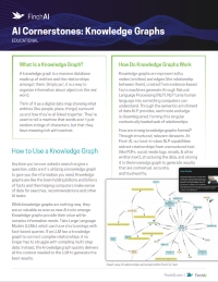 AI Cornerstones: Knowledge Graphs