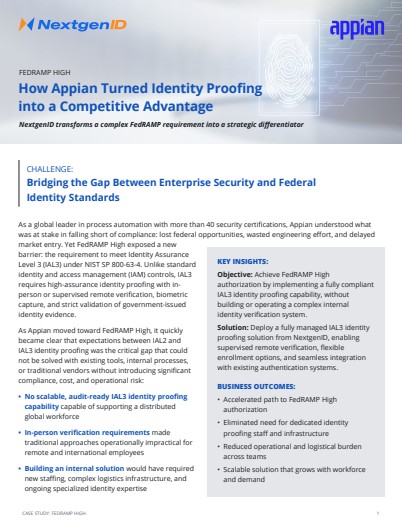 How Appian Turned Identity into a Competitive Advantage
