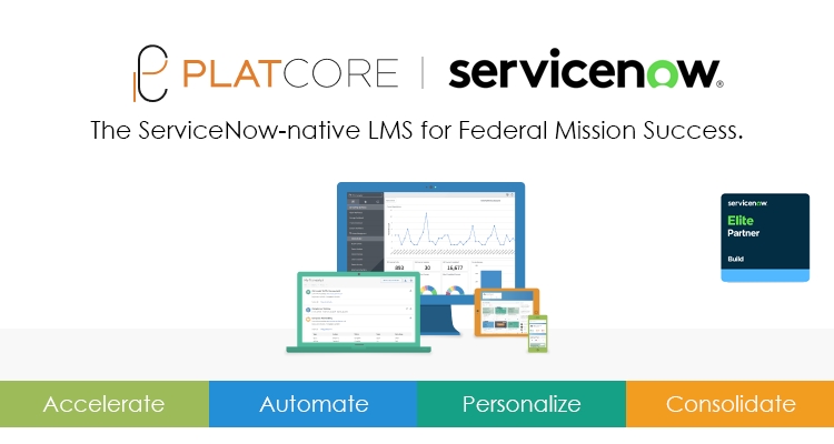 The ServiceNow-native LMS for Federal Mission Success 