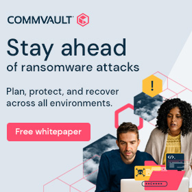 Stay ahead of ransomware attacks with Commvault