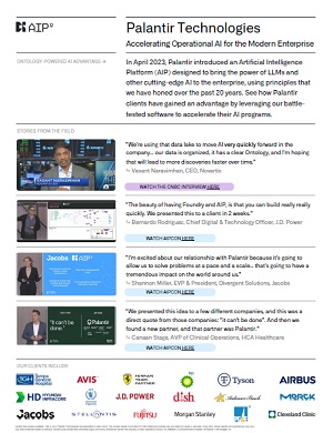 Palantir AIP for the Modern Enterprise