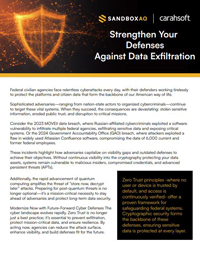 Strengthen Your Defenses Against Data Exfiltration