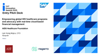 Empowering global HIV healthcare programs and advocacy with real-time cloud-based financial management