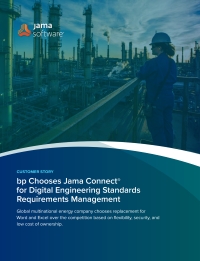 bp Chooses Jama Connect® for Digital Engineering Standards Requirements Management