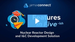 Jama Connect® Features in Five: Nuclear Reactor Design and I&C Development Solution