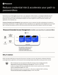 Reduce credential risk & accelerate your path to passwordless