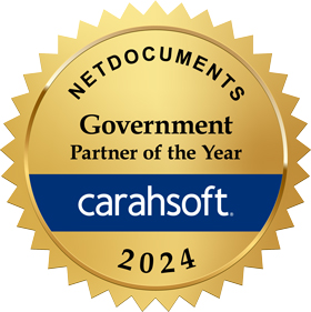 Carahsoft Government Partner of the Year 2024: NetDocuments