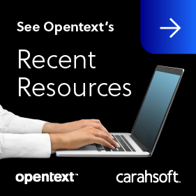 View OpenText recent resources