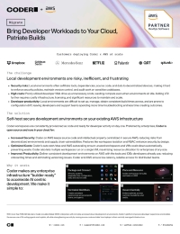 Bring Developer Workloads to Your Cloud, Patriate Builds