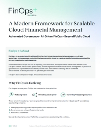 FinOps+ by Kion: A Modern Framework for Scalable Cloud Financial Management