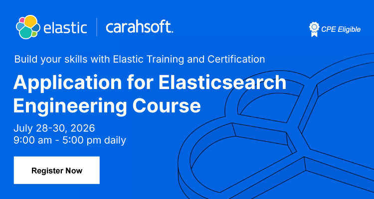 Build Your Skills With Elastic Training and Certification Application for Elasticsearch Engineering Course