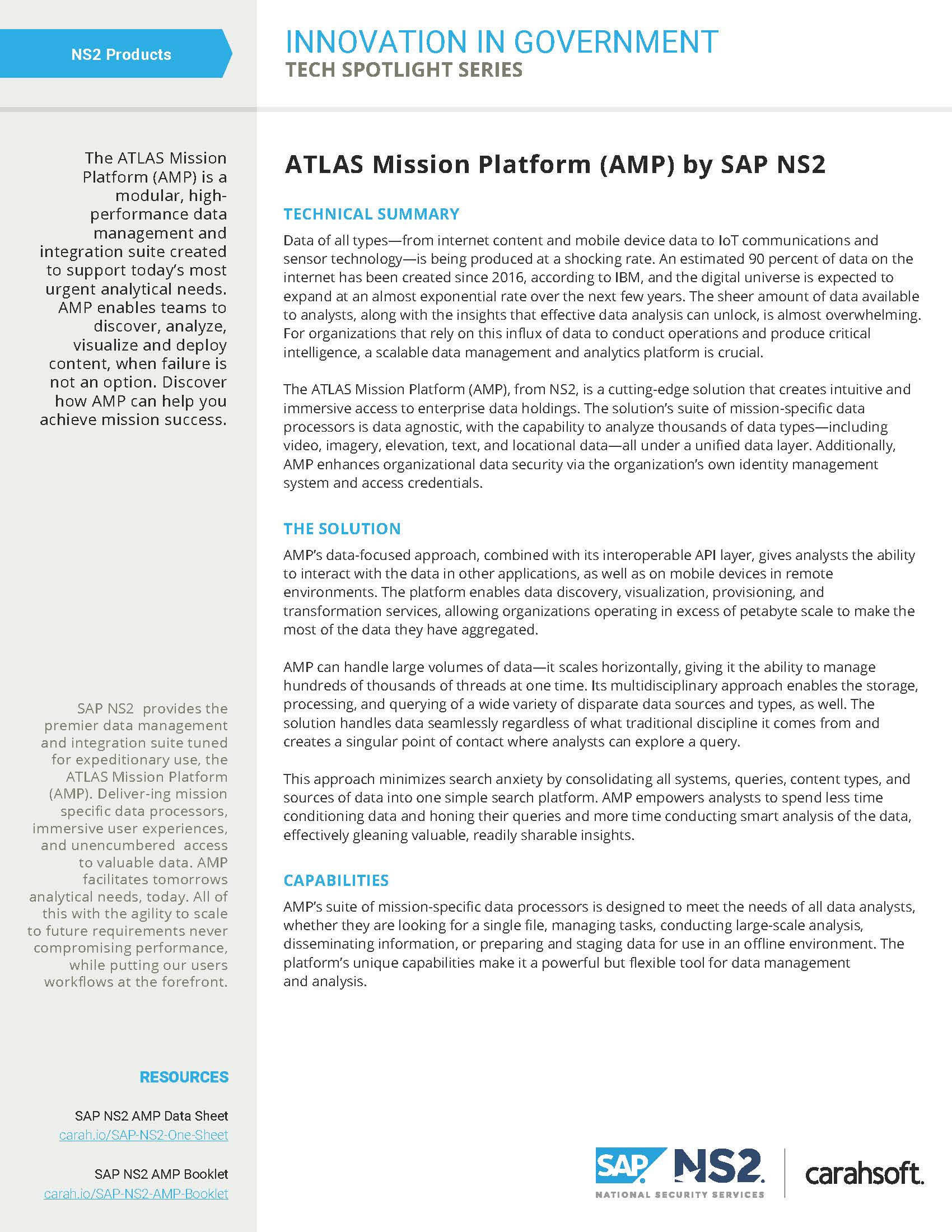 ATLAS Mission Platform (AMP)