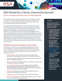 RSA iShield Datasheet