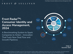 Frost Radar™: Consumer Identity and Access Management, 2024