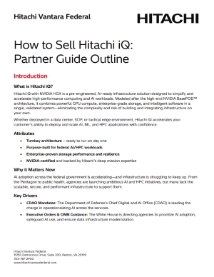 Partner Guide Outline