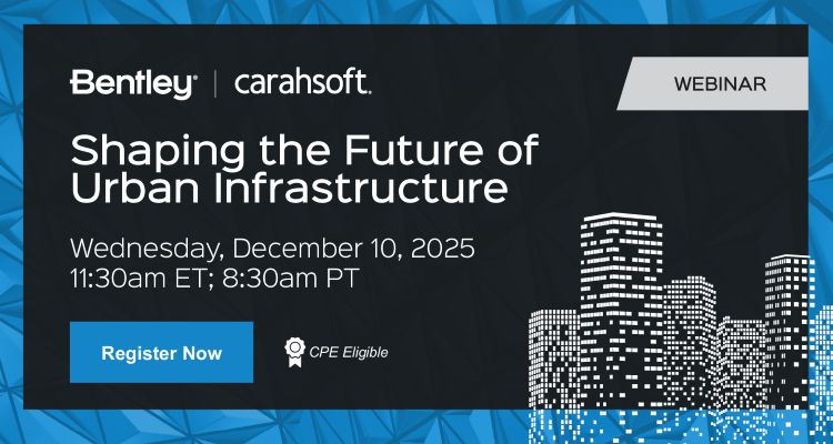 Shaping the Future of Urban Infrastructure - Event Banner