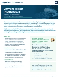 Unify and Protect Tribal Nation IT