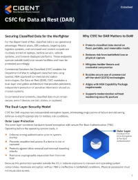 CSfC for Data at Rest Datasheet