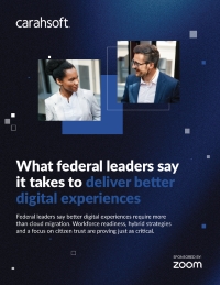 What federal leaders say it takes to deliver better digital experiences