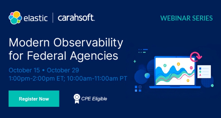 Modern Observability for Federal Agencies - Event Banner