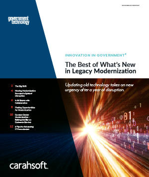 GovTech Legacy Modernization report cover