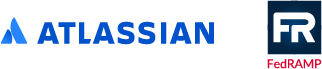 Atlassian & FedRAMP logo