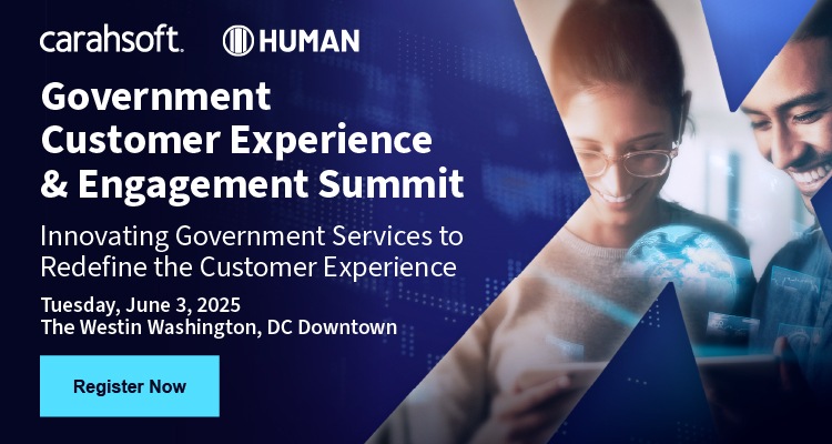 Government Customer Experience & Engagement Summit Event Banner
