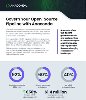 Govern your Open-Source Pipeline with Anaconda