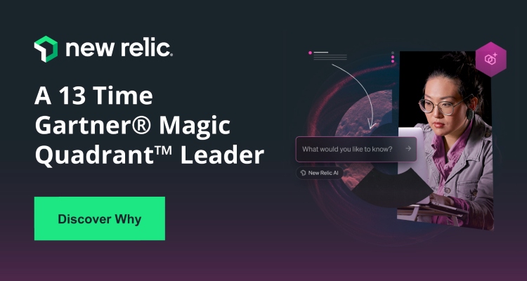 A 13 Gartner Magic Quadrant Leader Banner